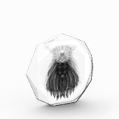 Black Lion met Antlers Crown en Monogram Fotoblokken (Links)