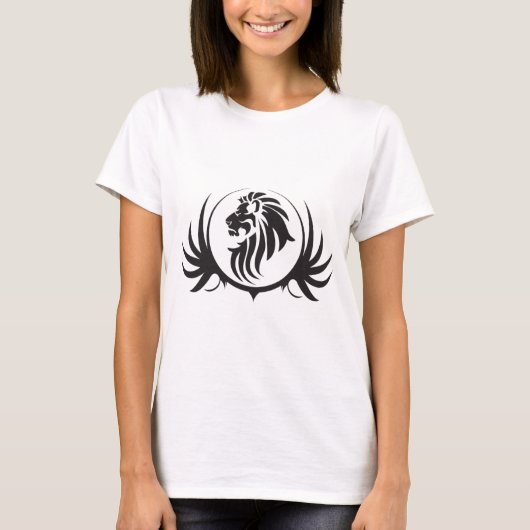 Black Lions Head T-shirt (Voorkant)