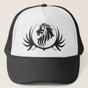 Black Lions Head Trucker Pet