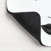 Black Lips Makeup Face Eyebrows Lips Glam Beauty Muismat (Hoek)