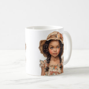 Black Little Girl Koffiemok