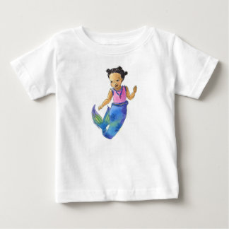 Black Little Mermaid peuter T-shirt