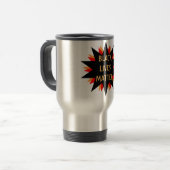 Black Lives Matt Voyage Mug (Devant gauche)