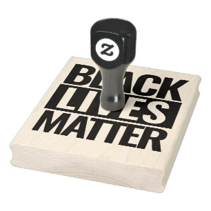 Black Lives Matte op maat Rubberstempel