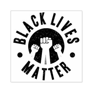 Black Lives Matter-adres Rubberstempel