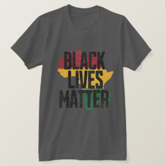 Black Lives Matter Afrika T-shirt