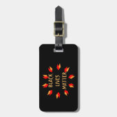Black Lives Matter Bagagelabel (Voorkant verticaal)