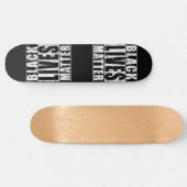 Black Lives Matter beton Skateboard (Horizontaal)