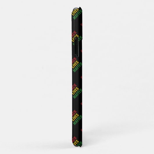 Black Lives Matter BHM Monogram Case-Mate iPhone Case (Achterkant/rechts)