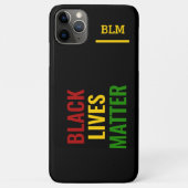 BLACK LIVES MATTER BHM Stylish Monogram Case-Mate iPhone Case (Achterkant)