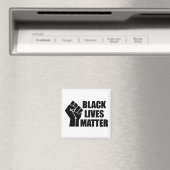 Black Lives Matter - BLM Logo Magneet (Insitu (Vaatwasser))