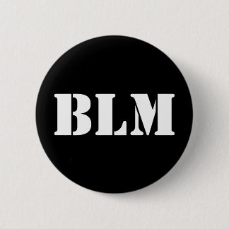 Black Lives Matter BLM Pin Ronde Button 5,7 Cm