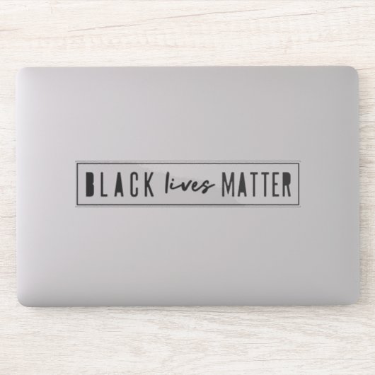 Black Lives Matter | BLM Race Equality-laptop Sticker (Computer)