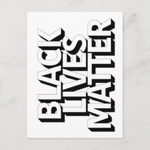 Black Lives Matter Briefkaart