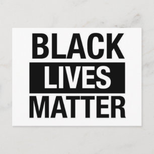Black Lives Matter Briefkaart