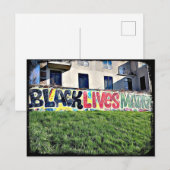 Black Lives Matter Briefkaart (Voorkant / Achterkant)