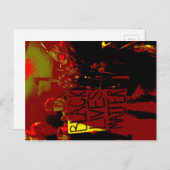 Black Lives Matter Briefkaart (Voorkant / Achterkant)