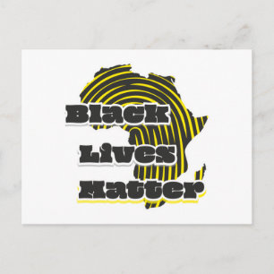Black Lives Matter Briefkaart