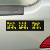 Black Lives Matter Bumpersticker (Op auto)
