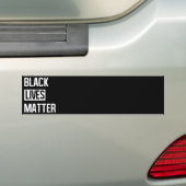 Black Lives Matter Bumpersticker (Op auto)