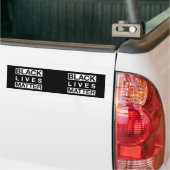 Black Lives Matter Bumpersticker (Op Truck)