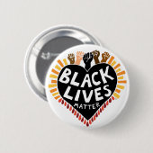 Black Lives Matter Button (Voorkant /achterkant)