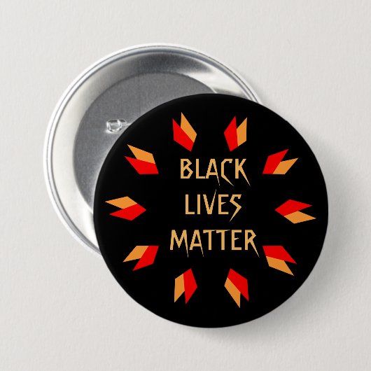 Black Lives Matter Button (Voorkant /achterkant)