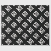 Black Lives Matter Cadeaupapier (Vlak)