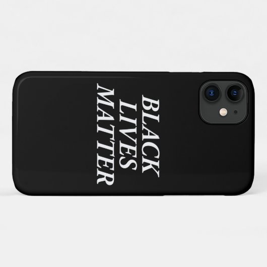 Black Lives Matter Case-Mate iPhone Case (Achterkant (horizontaal))