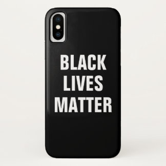 Black Lives Matter iPhone X Hoesje