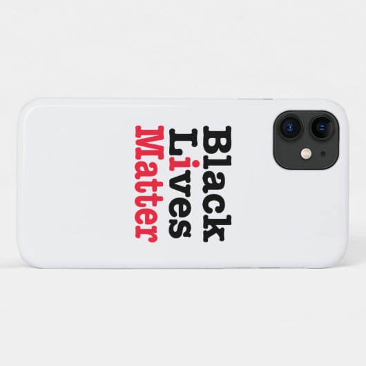 Black Lives Matter Case-Mate iPhone Case (Achterkant (horizontaal))