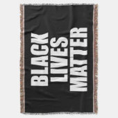 Black Lives Matter Deken (Voorkant Verticaal)