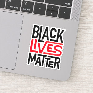 Black Lives Matter   Gelijke rechten Sticker