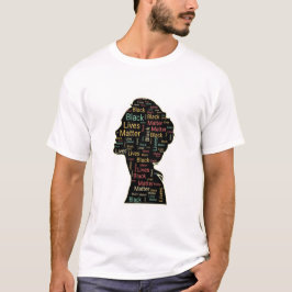 Black Lives Matter - Head Shape T-shirt