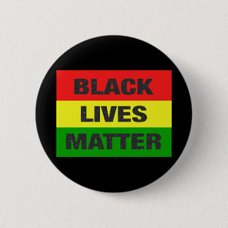 Black Lives Matter (kleur logo) Ronde Button 5,7 Cm