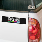 Black Lives Matter LGBT Bumpersticker (Op Truck)