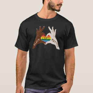 Black Lives Matter - Liefde blm Rainbow T-shirt