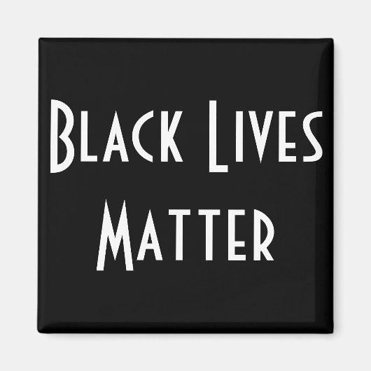Black Lives Matter magneet (Voorkant)
