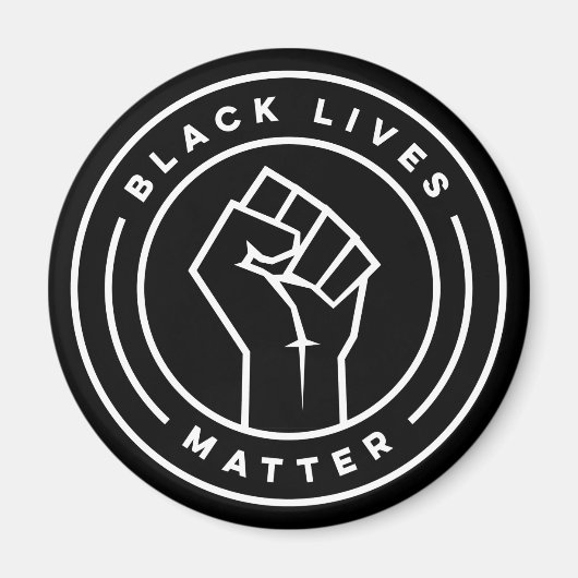 Black Lives Matter Magneet (Voorkant)