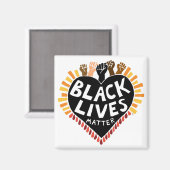 Black Lives Matter Magnet (Recto/Verso)
