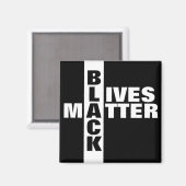 Black Lives Matter Magnet Magneet (Voorkant / Achterkant)