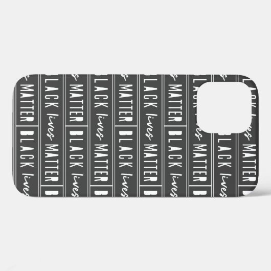 Black Lives Matter | Moderne WA-rassengelijkheid Case-Mate iPhone Case (Achterkant (horizontaal))