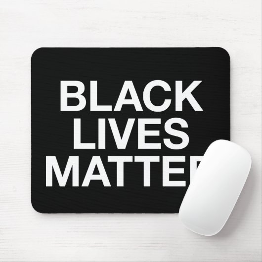 Black Lives Matter Muismat (Met muis)