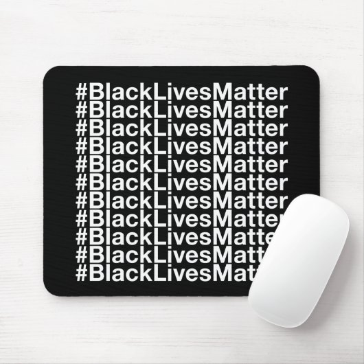 Black Lives Matter Muismat (Met muis)