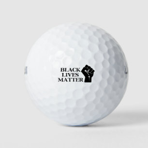 Black Lives Matter - Opgeheven Gebalde Vuist Golfballen