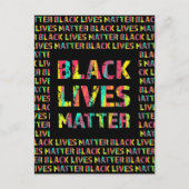 Black Lives Matter Painting 01 groeit samen Briefkaart (Voorkant)
