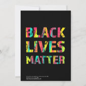 Black Lives Matter Peinture 01 Carte couleur modif (Dos)