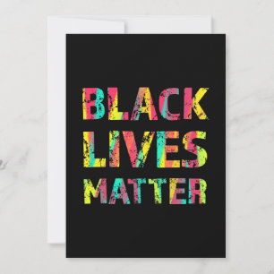 Black Lives Matter Peinture 01 Carte couleur modif