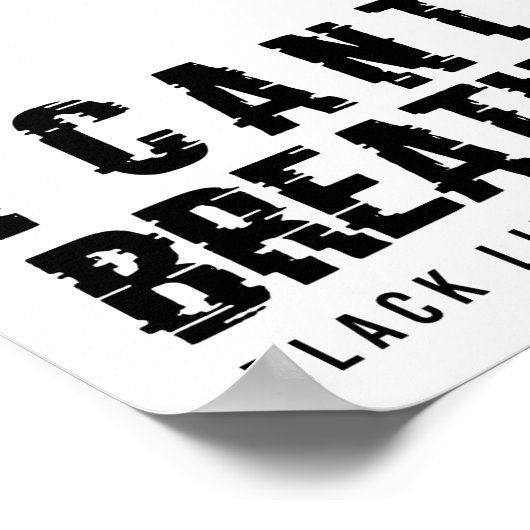 Black Lives Matter Poster (Hoek)