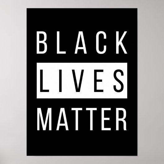 Black Lives Matter Poster (Voorkant)